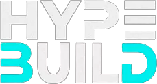 HYPE BUILD 3D Logo